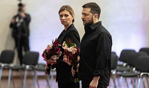 Зеленски и съпругата му позираха за Vogue - 1