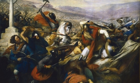 10 октомври 732 г. - Битката при Поатие - 1