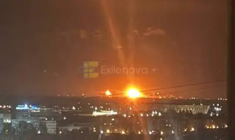 Fiery Night in Russia: Volgograd Under Missile Threat VIDEO  - 1