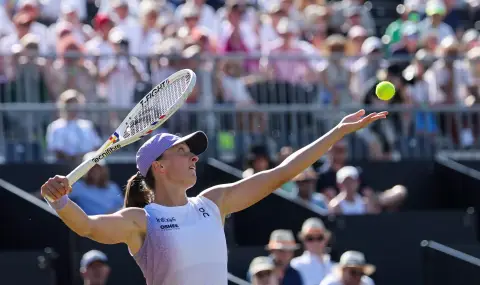 Ига Швьонтек прояви характер и се класира на четвъртфиналите в Бад Хомбург - 1