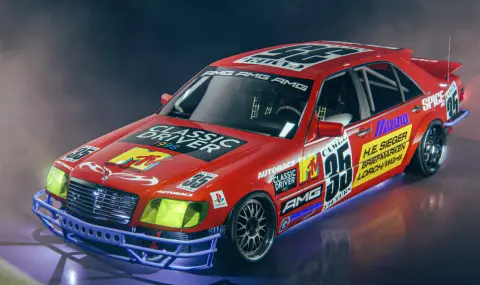 Култовата S-класа W140 влезе в странен дрифт режим - 1