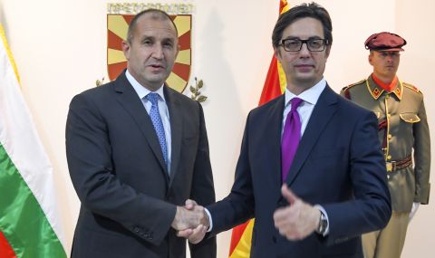 Радев и Пендаровски обсъдиха визита на македонския президент - 1