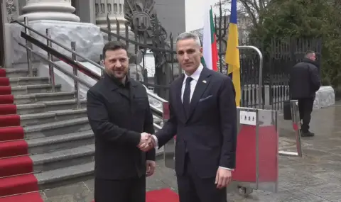 Андрей Гюров и Володимир Зеленски подписаха в Киев 10-годишно споразумение за сигурност между България и Украйна