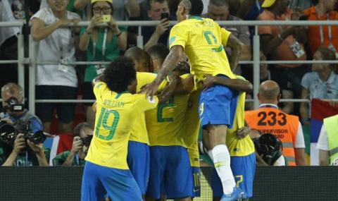 Бразилия се позабавлява срещу Сърбия - 1