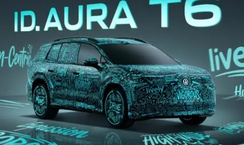 Volkswagen ID.Aura T6 излиза на светло с технология от Xpeng - 1