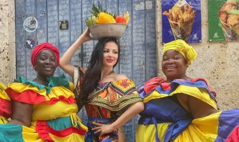 Райна изуми феновете си с цветни СНИМКИ от Колумбия - 1