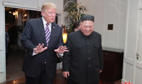 Тръмп прави четки на Ким Чен Ун - 1