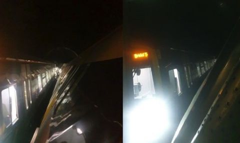 17 ранени при сблъсък на влакове в Англия - 1