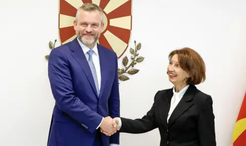 Сдружение „Илиндень“ с протест срещу президента на Словакия Петер Пелегрини за… Гоце Делчев - 1