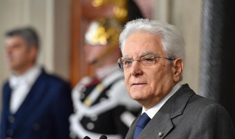 Матарела положи клетва за втория си мандат като президент на Италия - 1