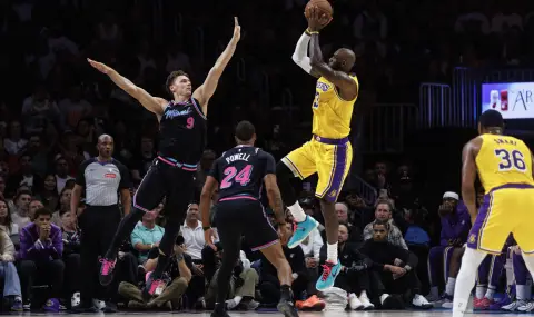 LeBron James broke a legendary NBA record  - 1