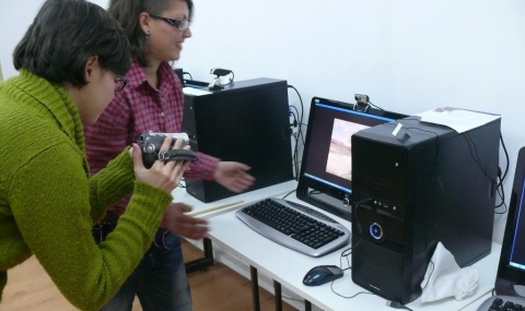 Ученици експериментират с видеоарт и дигитална интеракция - 1