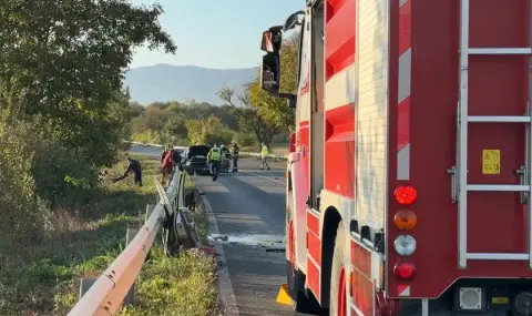 Four injured in a serious accident on the Sub-Balkan road  - 1