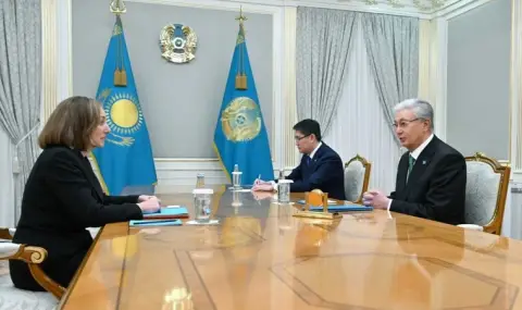 Токаев се срещна с посланика на САЩ в Казахстан - 1