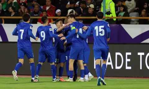 Узбекистан записа историческо класиране за Световно първенство по футбол - 1