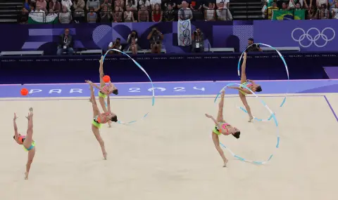 Българският ансамбъл по художествена гимнастика с пето място в многобоя на Световната чалъндж купа в Клуж-Напока - 1