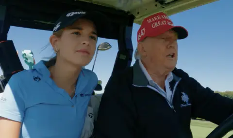 Тръмп по време на голф: САЩ ще могат да помогнат за разрешаването на украинския конфликт (ВИДЕО) - 1