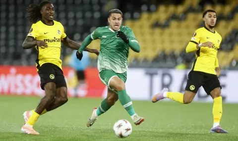 Лудогорец отстъпи на Йънг Бойс в Берн  - 1