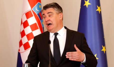 Президентът на Хърватия сравни "Слава на Украйна" с нацистки поздрав - 1