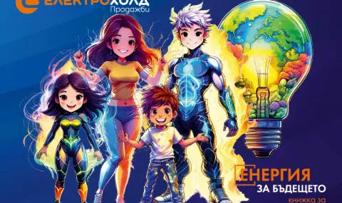 Детска книжка учи най-малките какво е електричество и как да го пестим - 1