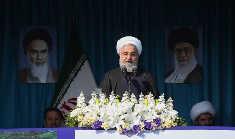 Еуфория в Техеран! Иранският президент приветства края на "ужасния режим" на терориста Тръмп - 1