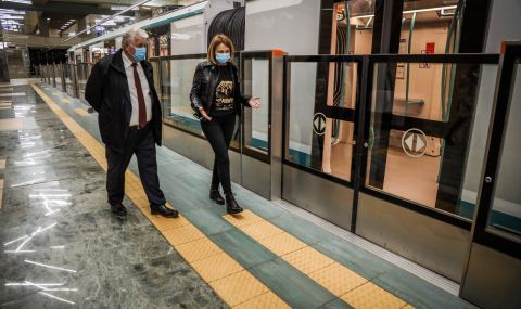 Пуснаха 4-те нови станции от третата линия на метрото в София - 1