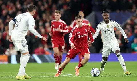 Ливърпул срази Реал Мадрид на "Анфийлд"  - 1