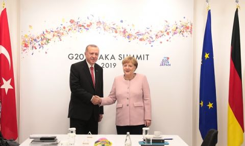 Меркел на прощална визита при Ердоган в Истанбул - 1