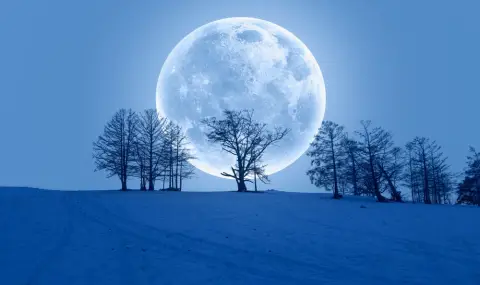 Снежна луна: Кога ще е пълнолунието през февруари 2026 г. и какво ще ни донесе - 1