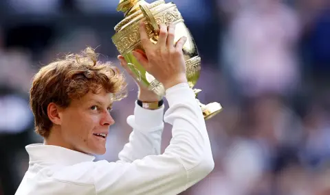 Яник Синер свали Карлос Алкарас от трона и е новият шампион на Уимбълдън! - 1