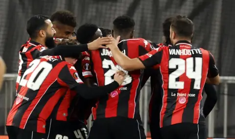 Ница е на финал за Купата на Франция след победа над Страсбург - 1