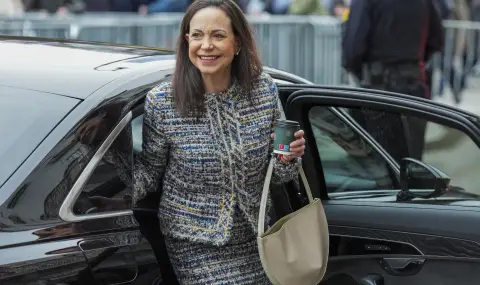 Папата се срещна с носителката на Нобел за мир Мария Корина Мачадо