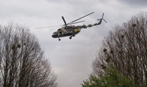 Военен хеликоптер се разби в Украйна - 1