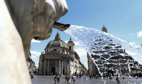 Горещата вълна в Италия продължава; Властите обявиха извънредни мерки - 1