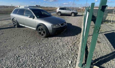 Дрогиран молдовец дрифти на паркинга на автокъща  - 1