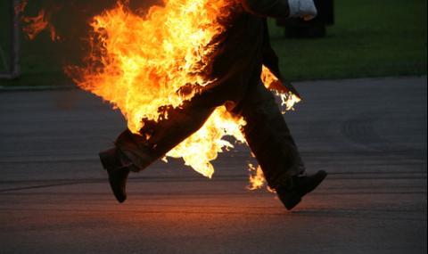 Мъж се самозапали и изгоря в страшни мъки в Дряново - 1