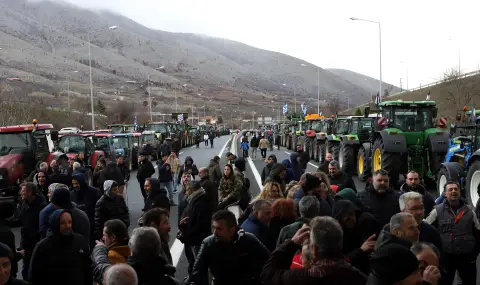 Многочасови блокади на граничните пунктове с България са планирани за днес в Гърция - 1