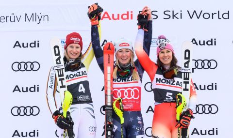 Микаела Шифрин извоюва 85-ата си победа в Световната купа по ски алпийски дисциплини