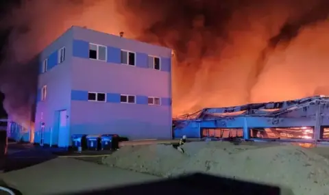 В България е задържан заподозрян за палежа в чешка фабрика за оптика и дронове