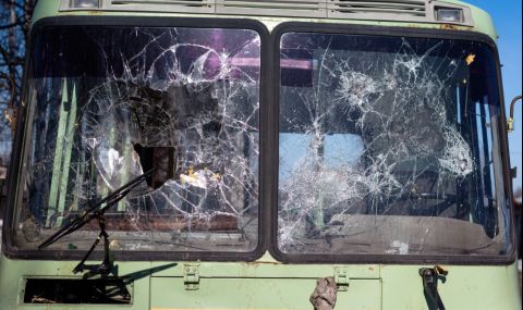 Зверска катастрофа на автобус близо до Одрин - 1