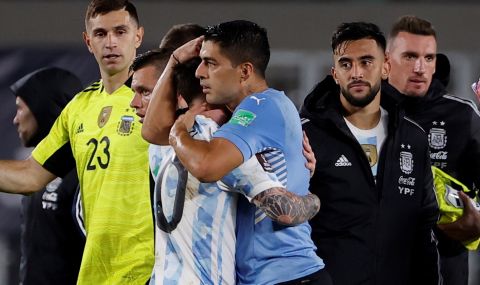 Класика на Аржентина застраши класирането на Уругвай за Мондиал 2022 - 1