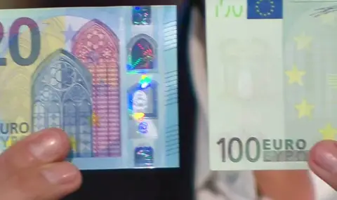 Как да разпознаем фалшивите евробанкноти