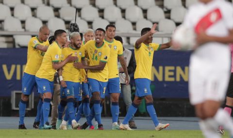 Бразилия не спира да громи на Копа Америка - 1