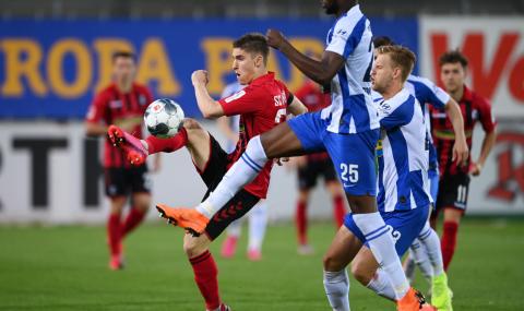 Фрайбург удари Херта в дербито за Лига Европа (ВИДЕО) - 1