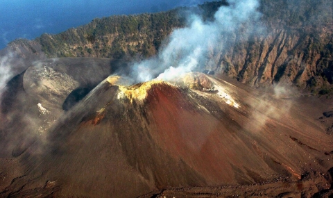 Единственият активен вулкан в Индия се пробуди след 150 години - 1