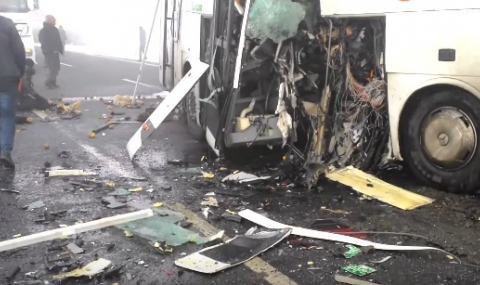 Тежка автобусна катастрофа в Турция (Видео) - 1