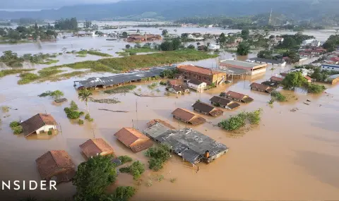 Жертвите на наводненията в Южна Бразилия вече са 29 - 1