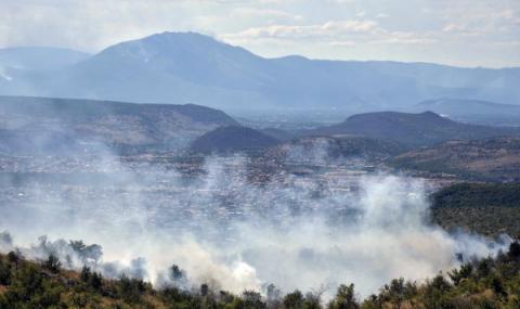 Чудовищни пожари в Черна гора и Хърватия - 1