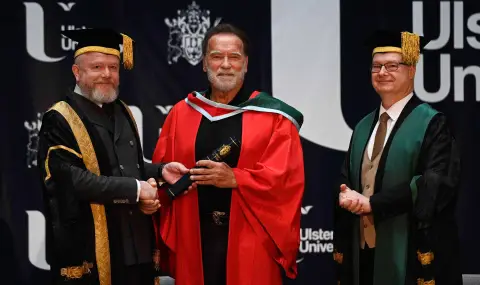 Арнолд Шварценегер получи почетна докторска степен (СНИМКИ) - 1