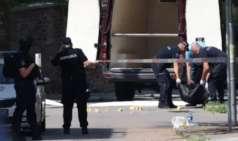 Стрелба пред посолството на Израел в Белград, властите говорят за терористичен атентат - 1